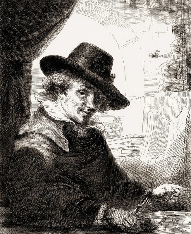 Dominique Vivant, Baron Denon, 1747 – 1825, French artist, writer, diplomat, author and archaeologist, digitally edited