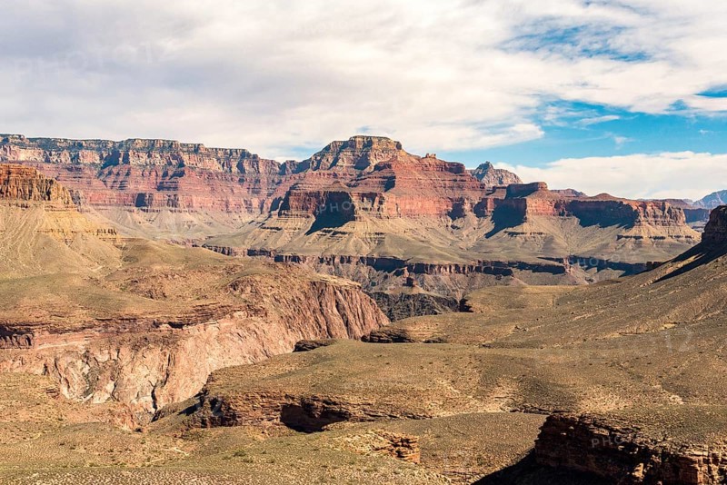 Scenic view on the Grand Canyon from South Kaibab Trail, Arizona, USA, North America