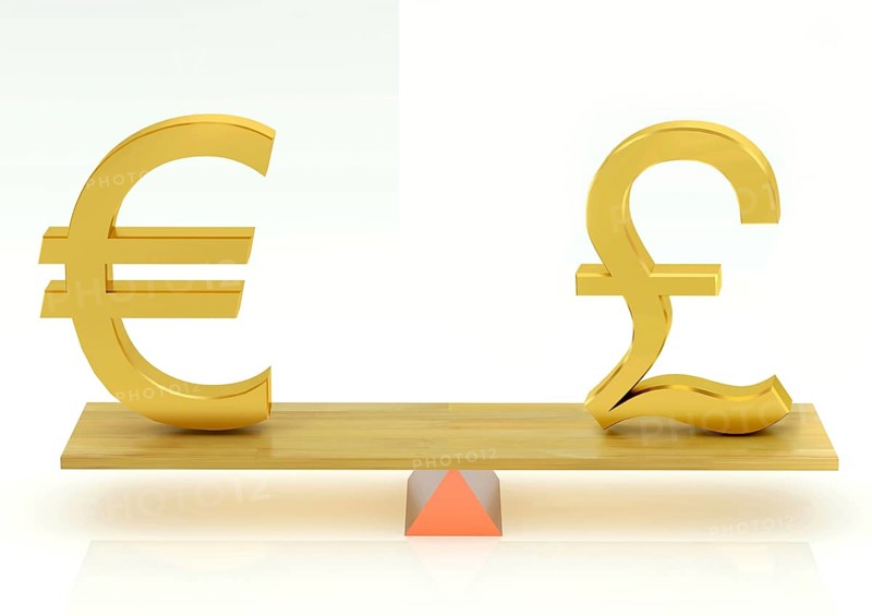 Balancing, euro currency and united kingdom, pound, india, asia