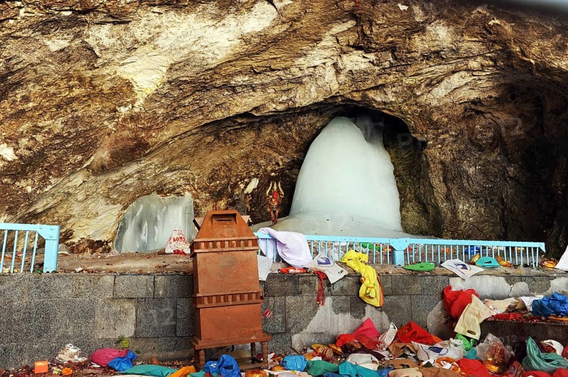 Shivling amarnath yatra, Jammu Kashmir, India, Asia