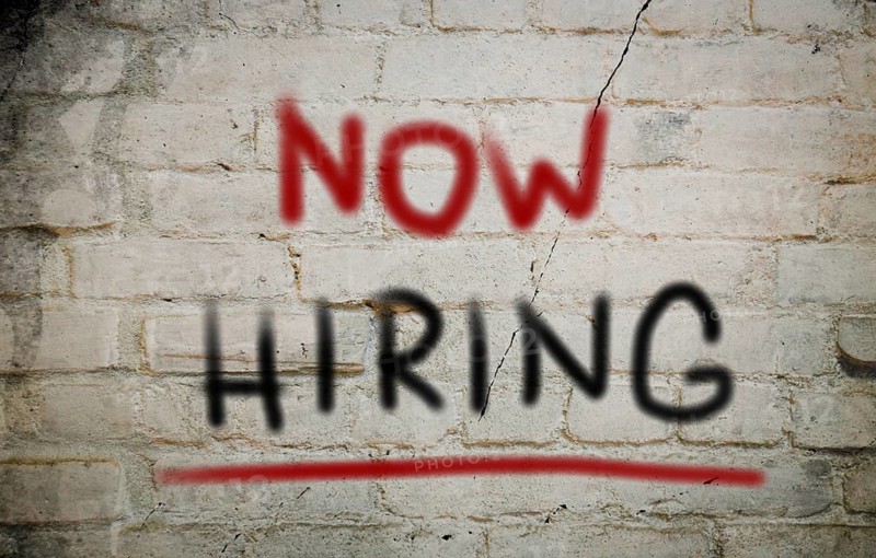 Now Hiring Concept
