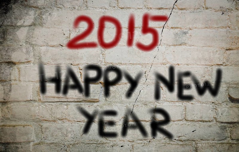 Happy New Year 2015 Concept