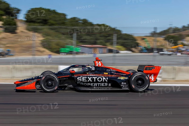 SANTINO FERRUCCI (14) of Woodbury, Connecticut practices for the Firestone Grand Prix of Monterey at WeatherTech Raceway Laguna Seca in Salinas, CA