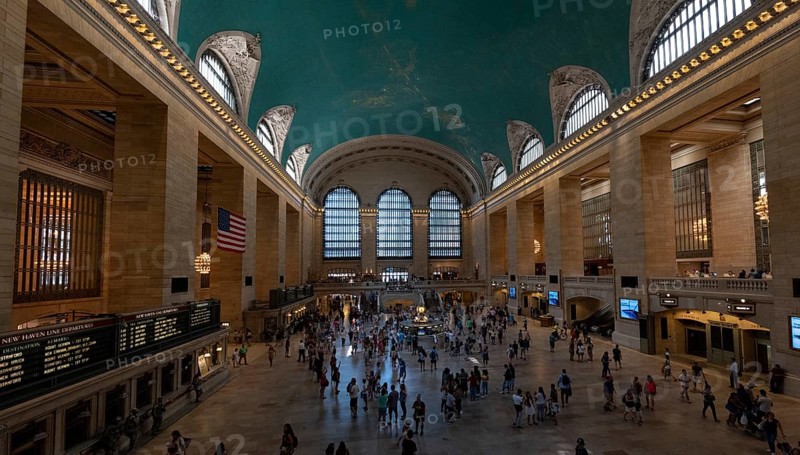 Main hall of the famous Grand Central Station in New York City, USA, North America