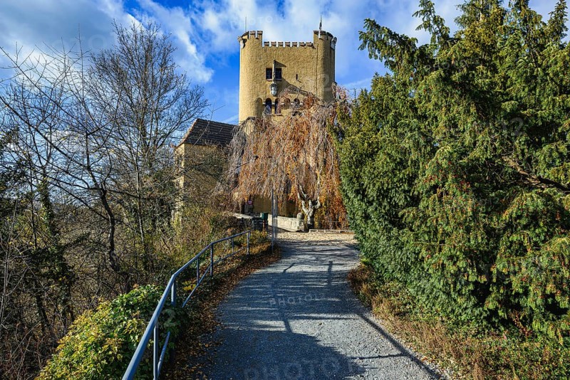 Roseburg Castle near Ballenstedt in Saxony-Anhalt Germany