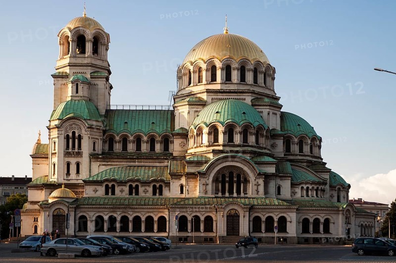 The St. Alexander Nevsky Cathedral in the historic Bulgarian capital. Sofia, Bulgaria, Europe