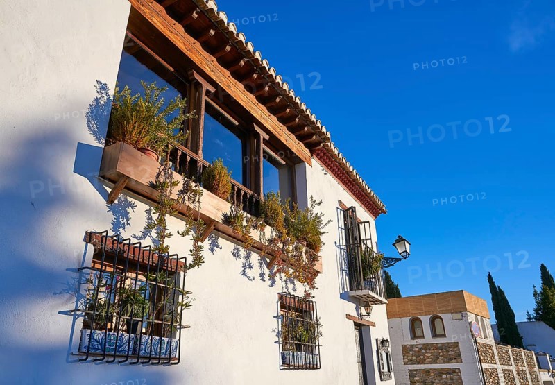 Albaicin of Granada arabic old district of Andalusia muslim Spain