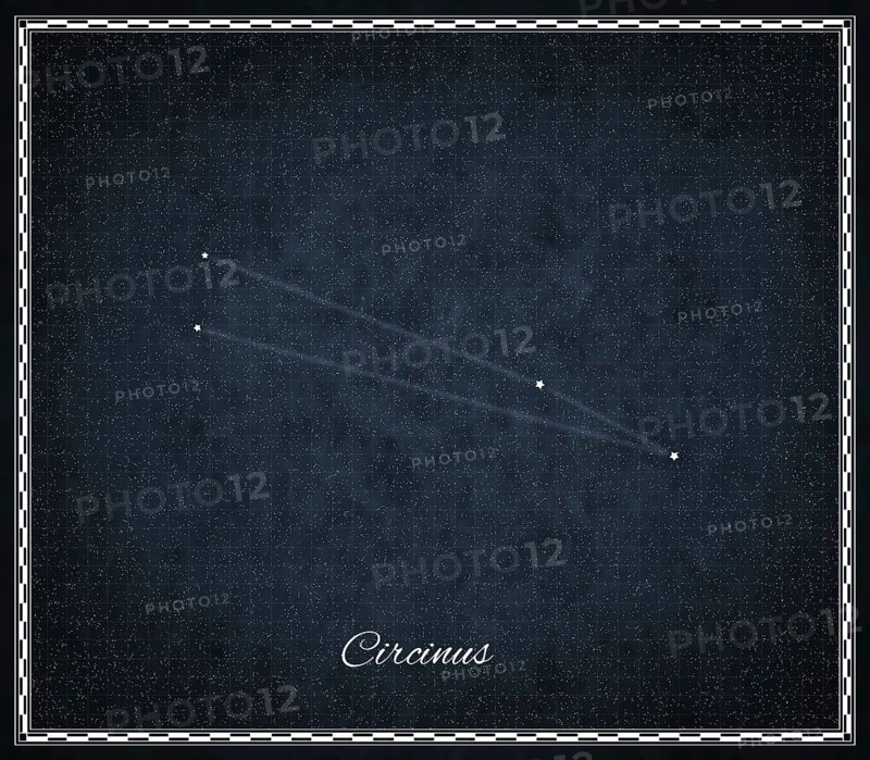 Circinus star constellation, Night sky, Cluster of stars, Deep space, Compass constellation