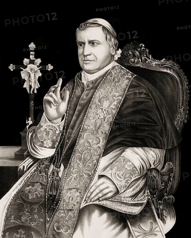 Pope Pius IX, 1792 - 1878, Giovanni Maria Mastai-Ferretti