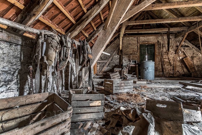 Former village dairy and leather tannery built in 1838, now demolished, Niederbipp, Bern