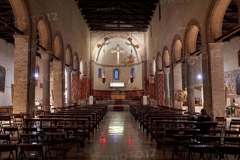 Cathedral of Caorle, Upper Adriatic, Italy, Europe