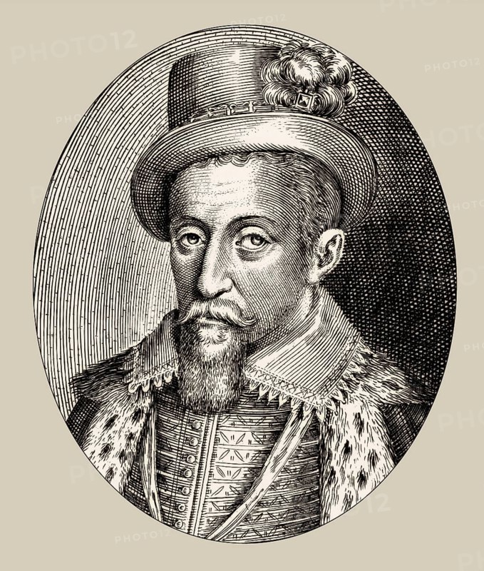 James VI and I, James Charles Stuart, 1566 – 1625, King of England, Scotland and Ireland, digitally edited
