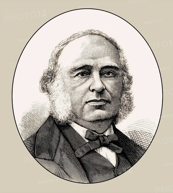 Pierre Paul Broca, 1824 – 1880, French physician, anatomist and anthropologist, digital edited