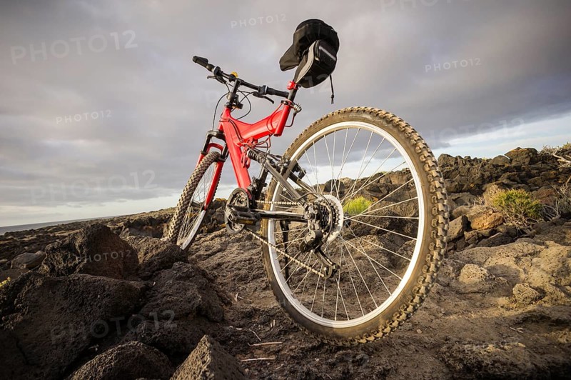 Photo Picture of a Mountain Bike at Sunset