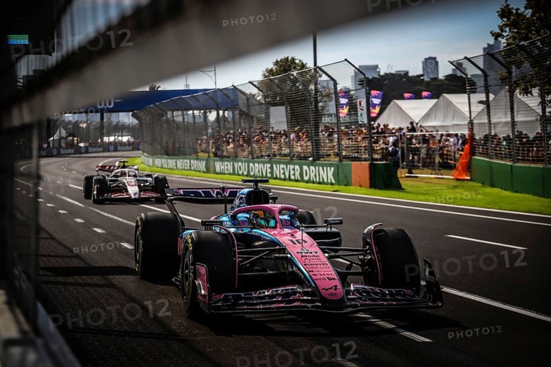 MELBOURNE, AUSTRALIA - MARCH 14: Pierre Gasly of France drives the BWT Alpine F1 Team A525 Renault during second practice in the 2025 Australian Grand Prix at Albert Park in Melbourne, Australia, Oceania