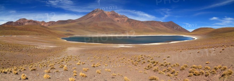 Laguna Miniques in the Atacama Desert in Chile