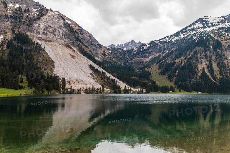 Vilsalpsee, Tannheimer Tal, Austria, Tyrol, spring, Europe