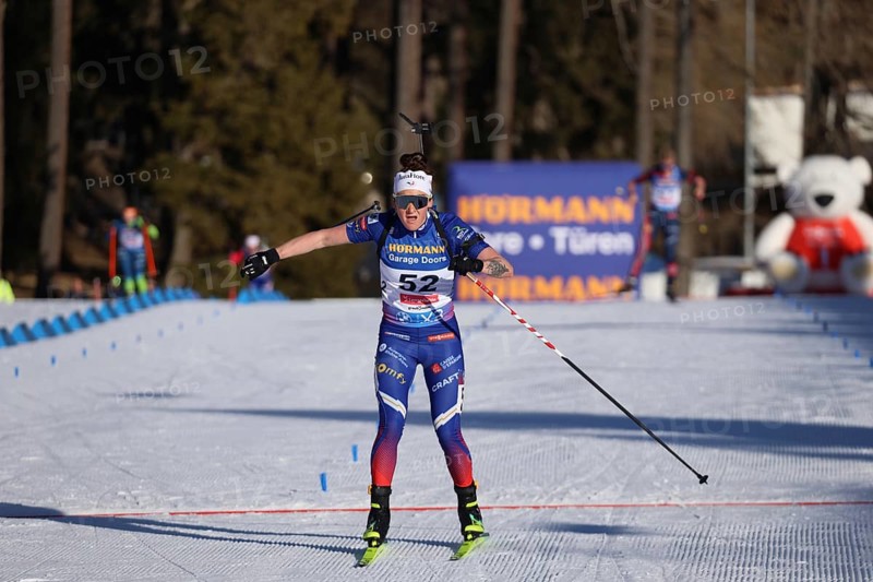 Lou Jeanmonnot France at the IBU Biathlon World Championships Lenzerheide 2025, Lenzerheide, Switzerland / SUI / CH