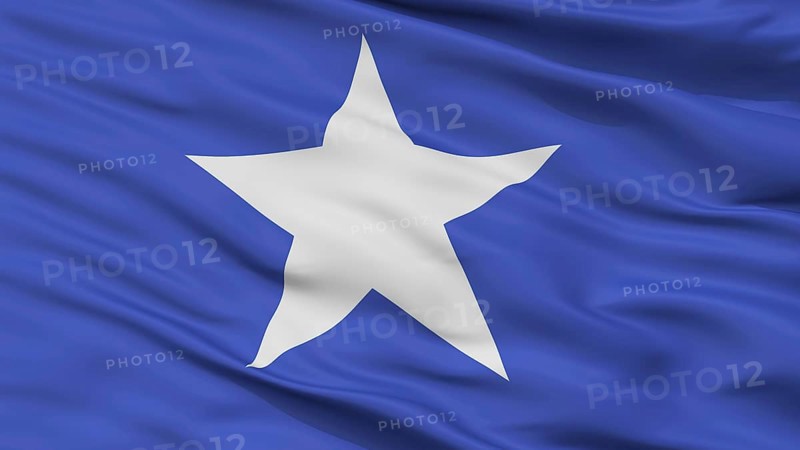 Tribes Fiji Flag, Closeup View