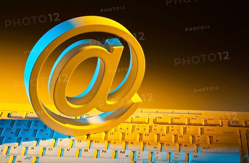 The e-mail character. Modern communication on the Internet, The e-mail characters. Modern communication on the Internet. Austria