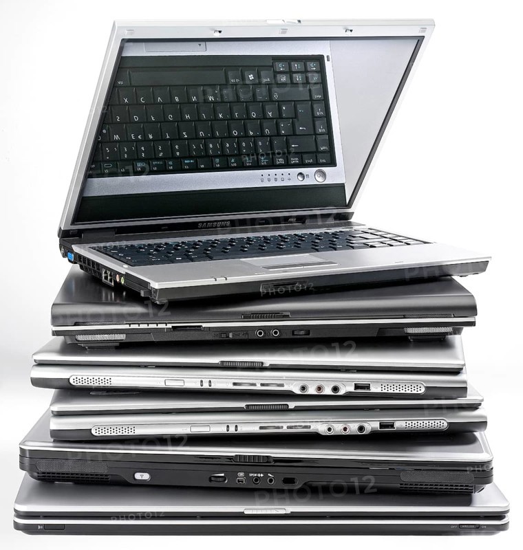 Pile of disused notebooks
