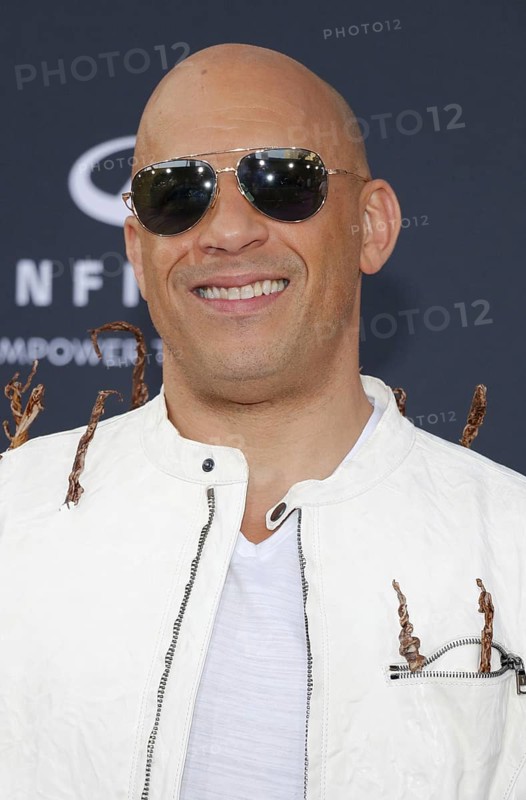 Vin Diesel at the premiere of Disney and Marvel's 'Avengers: Infinity War' held at the El Capitan Theatre in Hollywood, USA on April 23, 2018., Hollywood, California, USA, North America
