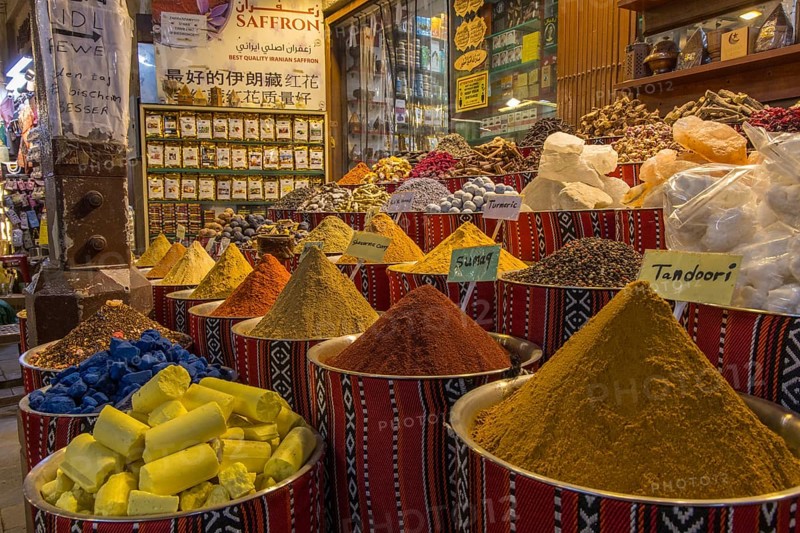 Spice Souk, Dubai, United Arab Emirates, Asia