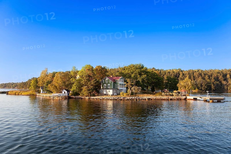 Archipelago island, Stockholm archipelago, Stockholm, Sweden, Scandinavia, Europe