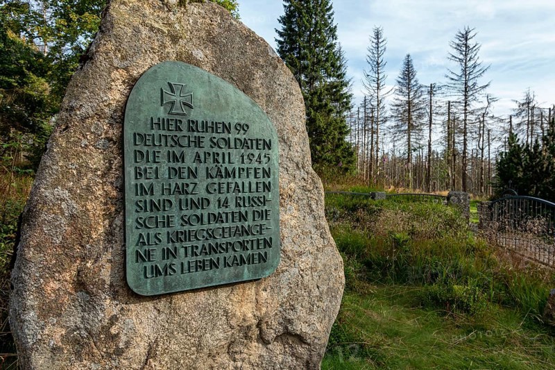 Military cemetery Oderbrück Harz