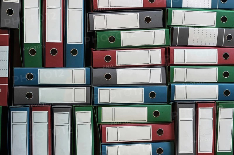 Binders Archive, Ring Binders, Bureaucracy