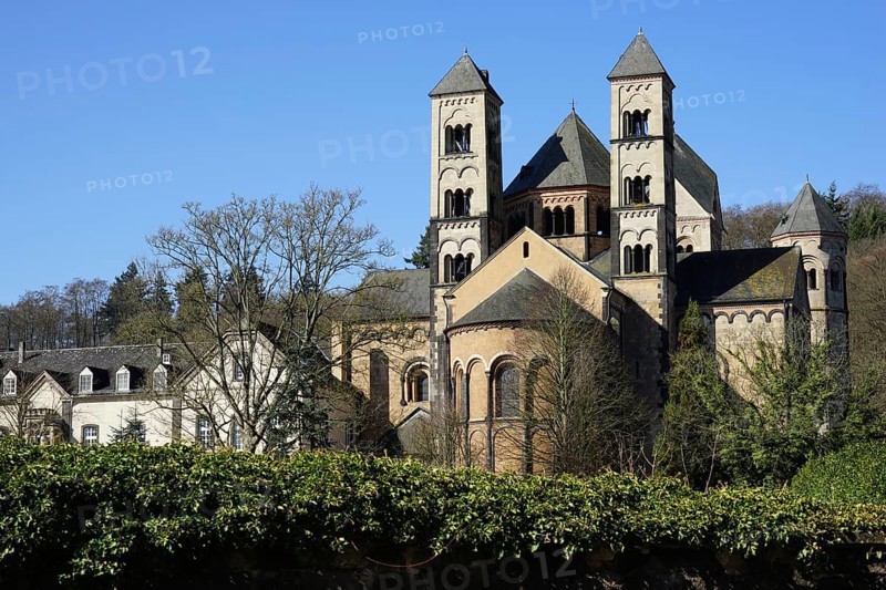 Maria Laach Monastery Church, Laach Minster, Maria Laach Abbey, Benedictine Monastery, Maria Laach, Germany, Europe