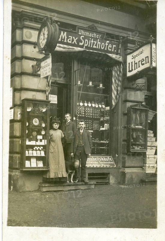 Shop, Watchmaker, 1910s, Germany, Europe