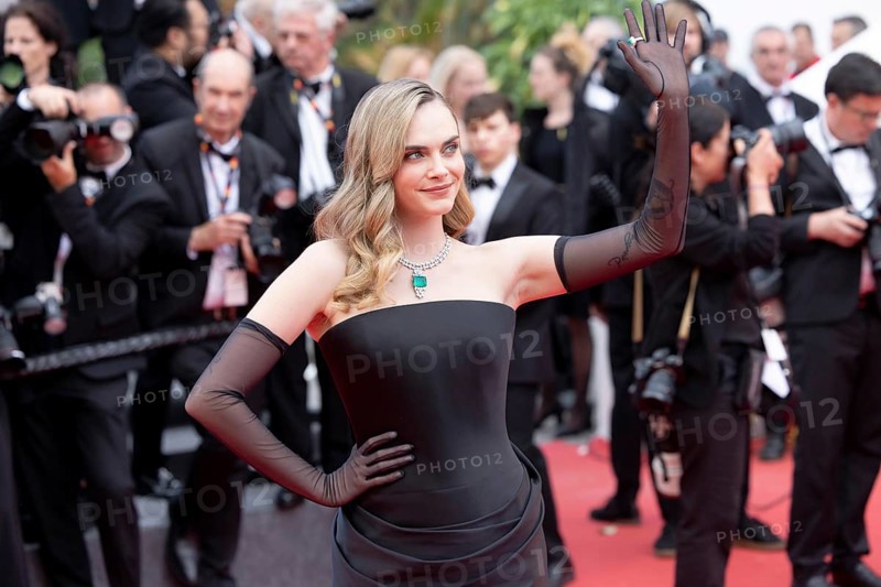 Cannes, France - 22.5.2024: Cara Delevingne during the - La Venue De L'avenir (Colours Of Time) - Red Carpet during the 78th Cannes International Film Festival. The film festival will take place from 13 to 24 May 2025