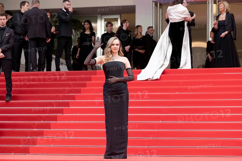 Cannes, France - 22.5.2024: Cara Delevingne during the - La Venue De L'avenir (Colours Of Time) - Red Carpet during the 78th Cannes International Film Festival. The film festival will take place from 13 to 24 May 2025