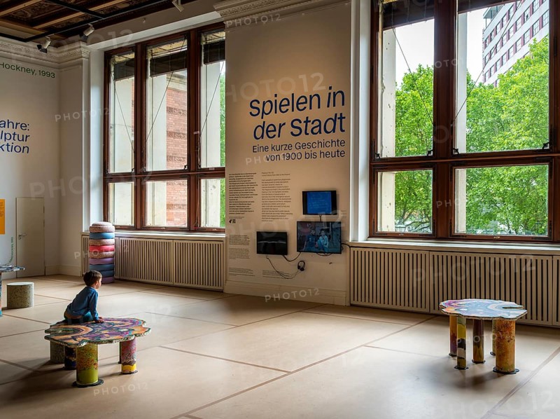 Gropius Bau Berlin, interior view, exhibition Playing in the City, Berlin, Germany, Europe