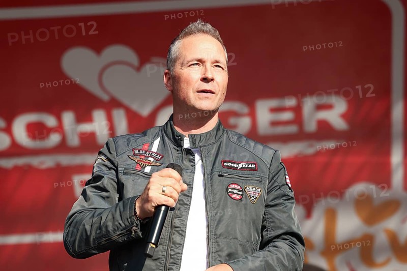 Mitch Keller at the Schlager Radio - Festival in Neuruppin at Hanger 312 on 24.05.25