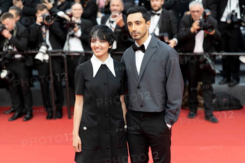 Cannes, France - 18.5.2024: Fatima Farheen Mirza and Riz Ahmed on the red carpet during the 78th Cannes International Film Festival. The film festival will take place from 13 to 24 May 2025
