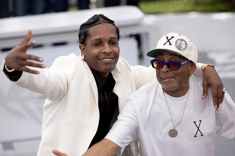 Cannes, France - 19.5.2024: Spike Lee, Asap Rocky (A$ap Rocky) during the photocall - Highest 2 Lowest - during the 78th Cannes International Film Festival. The film festival will take place from 13 to 24 May 2025