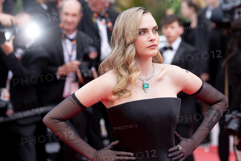 Cannes, France - 22.5.2024: Cara Delevingne during the - La Venue De L'avenir (Colours Of Time) - Red Carpet during the 78th Cannes International Film Festival. The film festival will take place from 13 to 24 May 2025