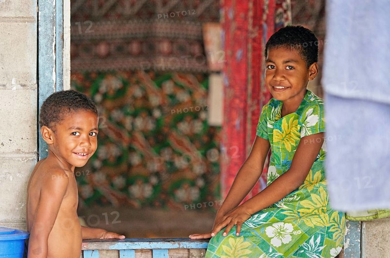 KIds, Nacula island, Fiji, South Pacific islands, Pacific, Oceania