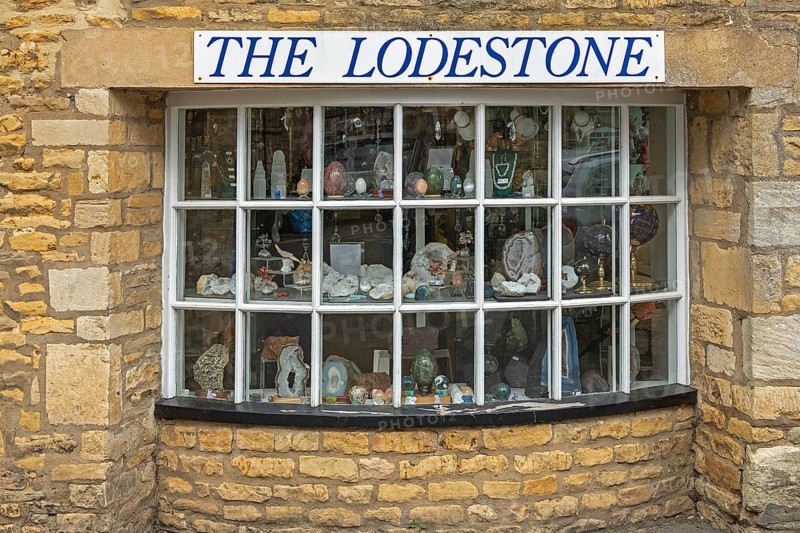 Shop window, shop, The Lodestone, Bourton-on-the-Water, The Cotswolds, Gloucestershire, England, Great Britain