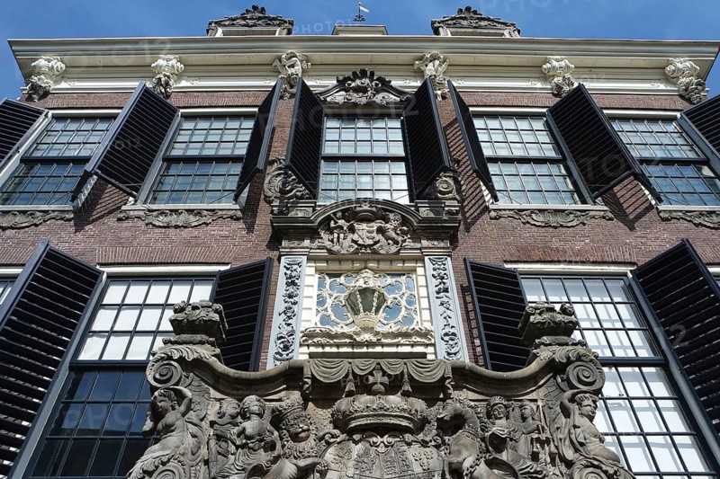 Town hall in Sneek. Friesland, Netherlands