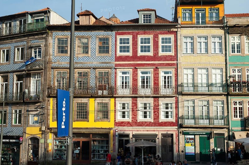 13.06.2018, Porto, Portugal, Europe, A view of traditional residential buildings in the Clerigos neighbourhood of Porto's old town, Europe