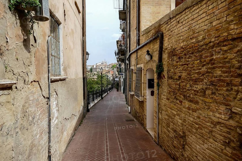 Panorama of the medieval city of Lanciano in Abruzzo Italy