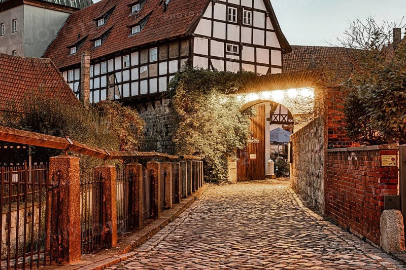 Half-timbered houses in Quedlinburg Harz