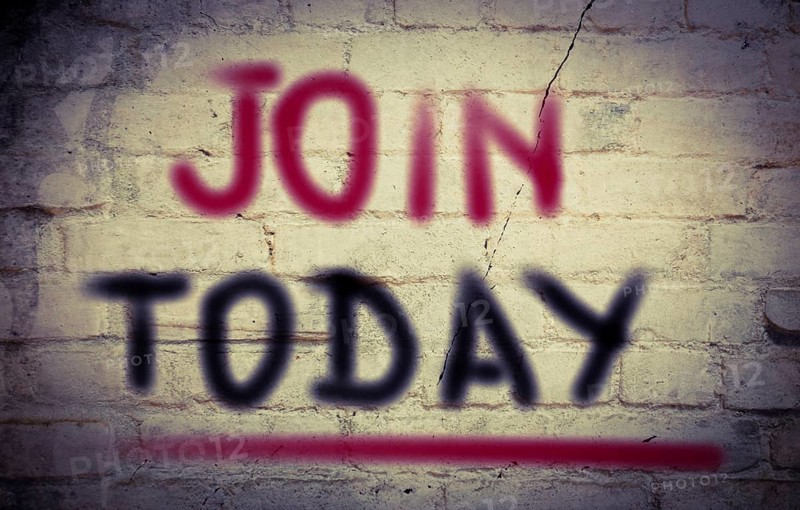 Join Today Concept