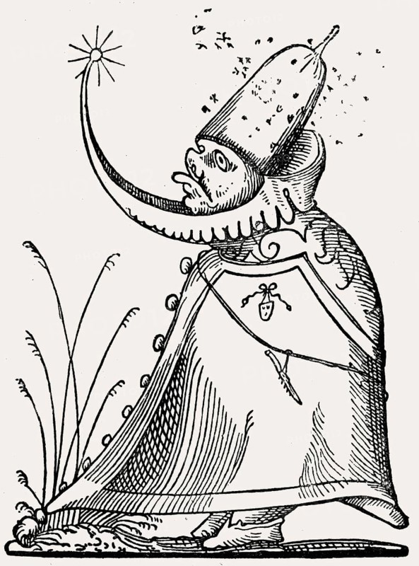 Satirical print about Pope Julius II, 1443 –1513