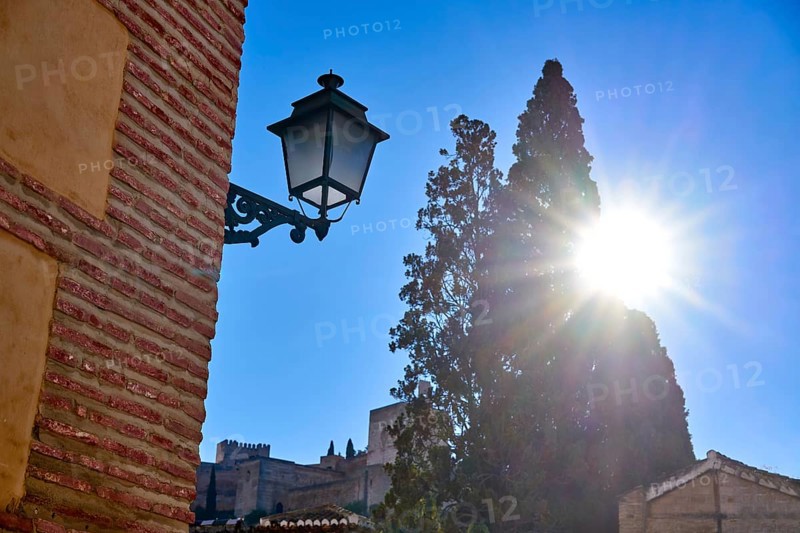 Albaicin of Granada arabic old district of Andalusia muslim Spain