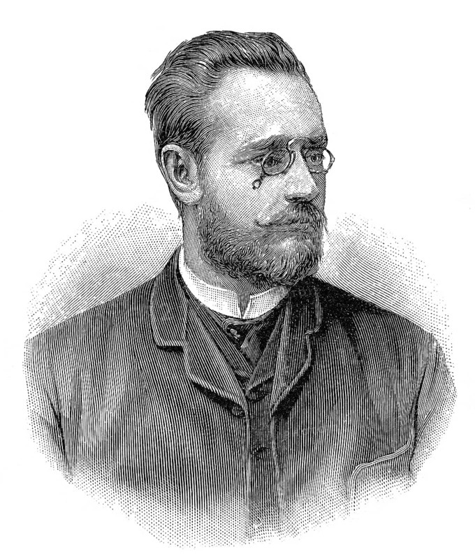 Carl Auer Freiherr von Welsbach, 1858 - 1929, an Austrian scientist and inventor, Carl Freiherr Auer von Welsbach, 1858 - 1929, ein österreichischer Chemiker und Unternehmer