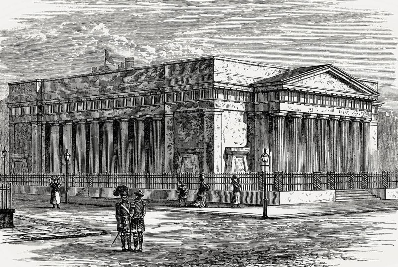 Royal Institution or Royal Scottish Academy, Edinburgh, Scotland, 19th century